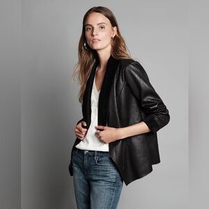 WHBM Faux shearling jacket
